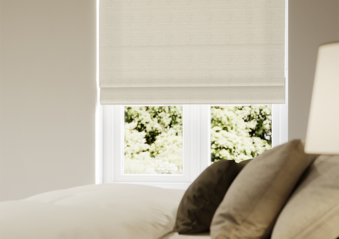Montierre, Moonglow White - Roman Blind - Image 5
